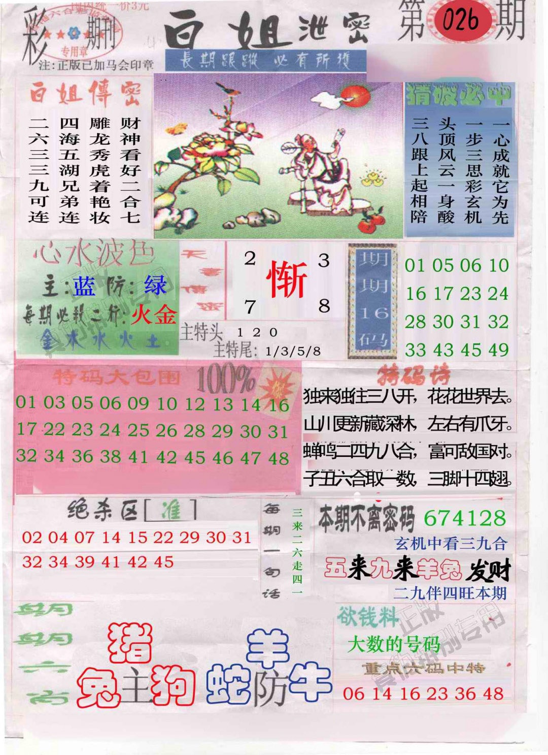 026期白姐泄密[图]