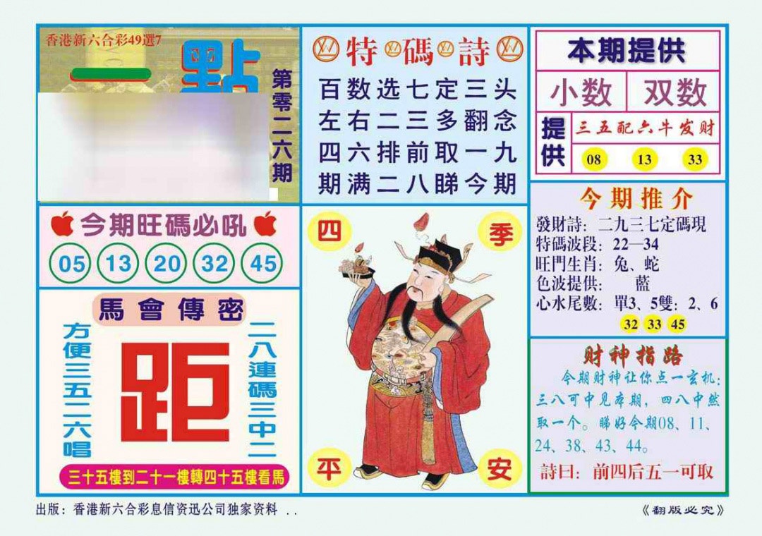 026期一点通（新图）[图]