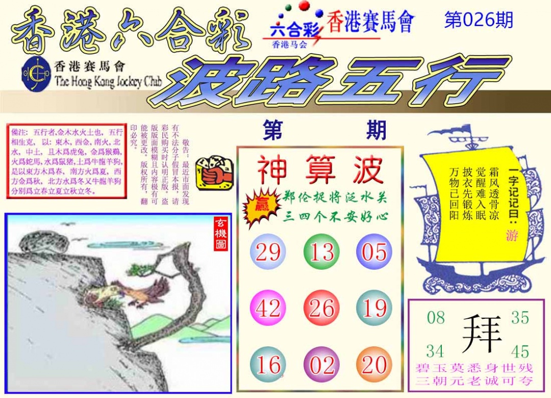 026期波路五行[图]