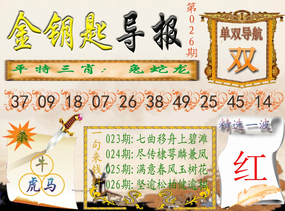 026期金钥匙导报[图]