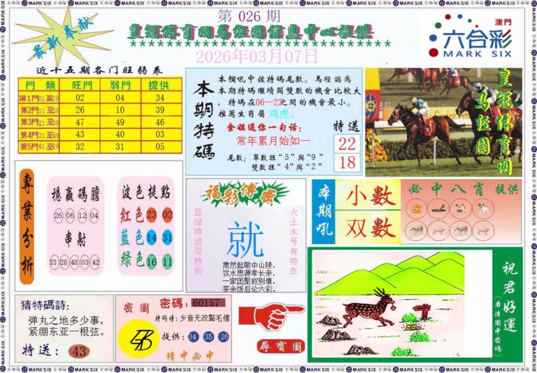 026期皇冠体育网马经图记录[图]