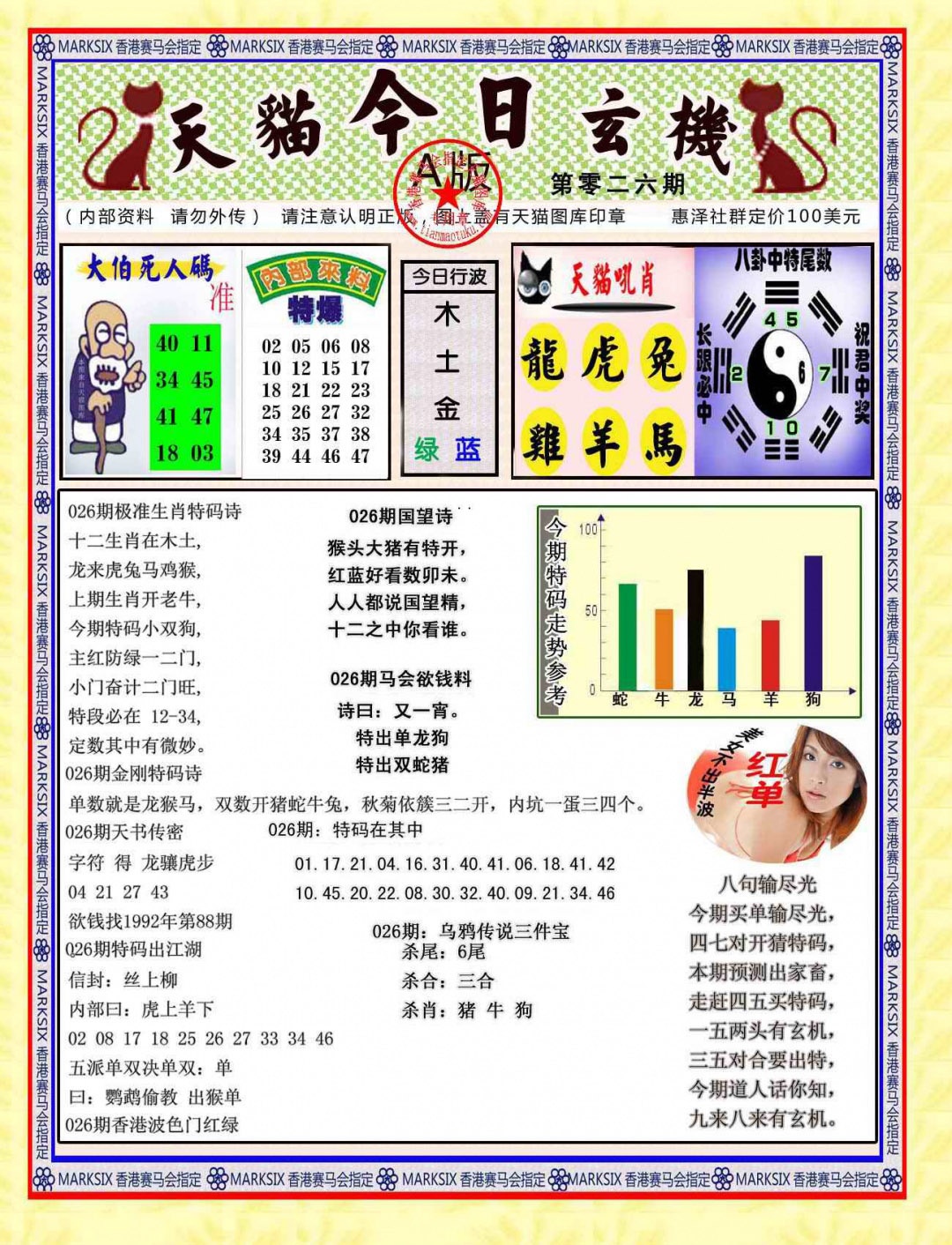 026期今日玄机图A[图]