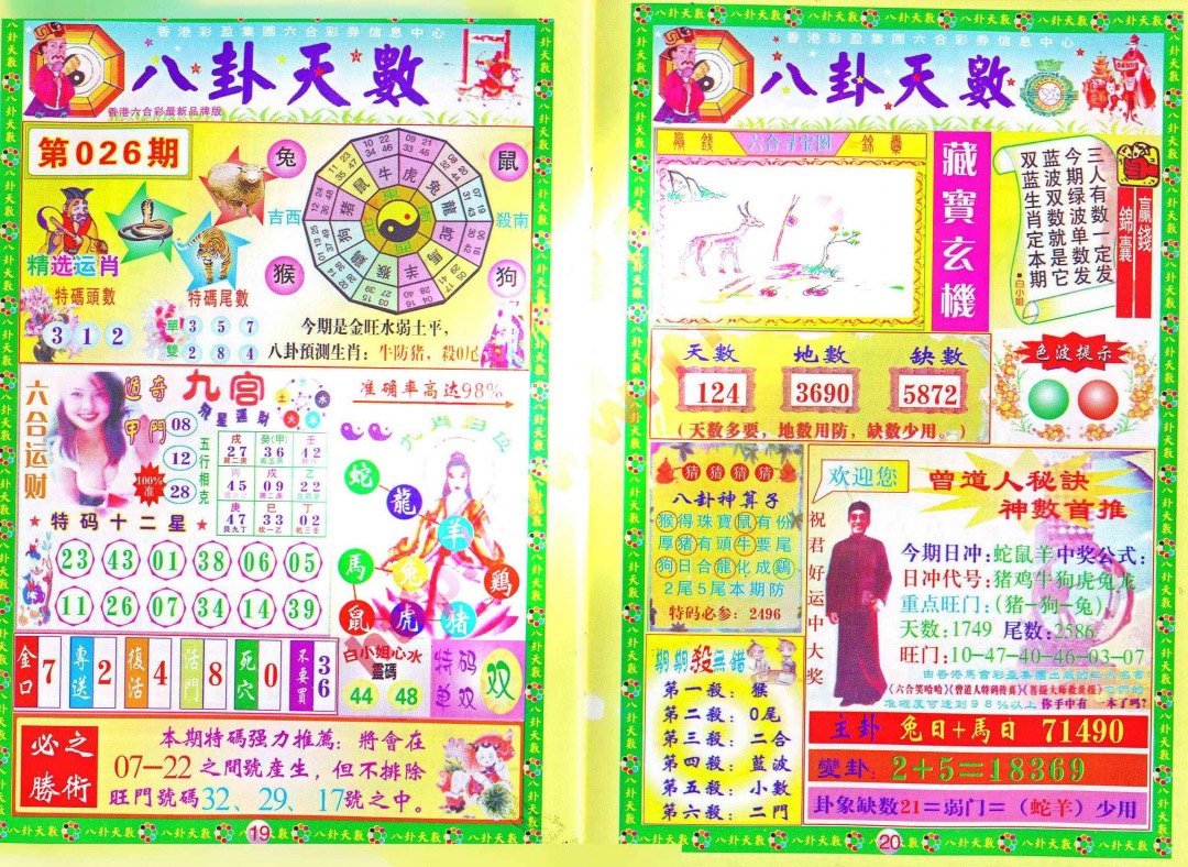 026期八卦天数[图]