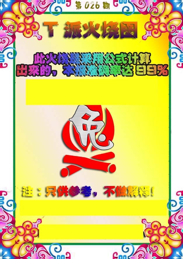 026期T派火烧图[图]