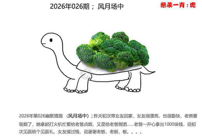 026期幽默猜测[图]