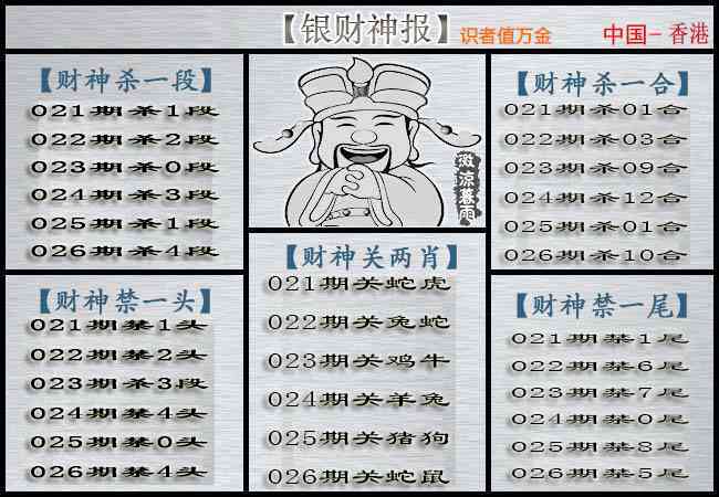 026期银财神[图]
